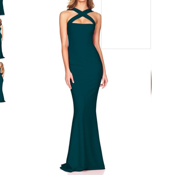 nookie penelope gown teal
